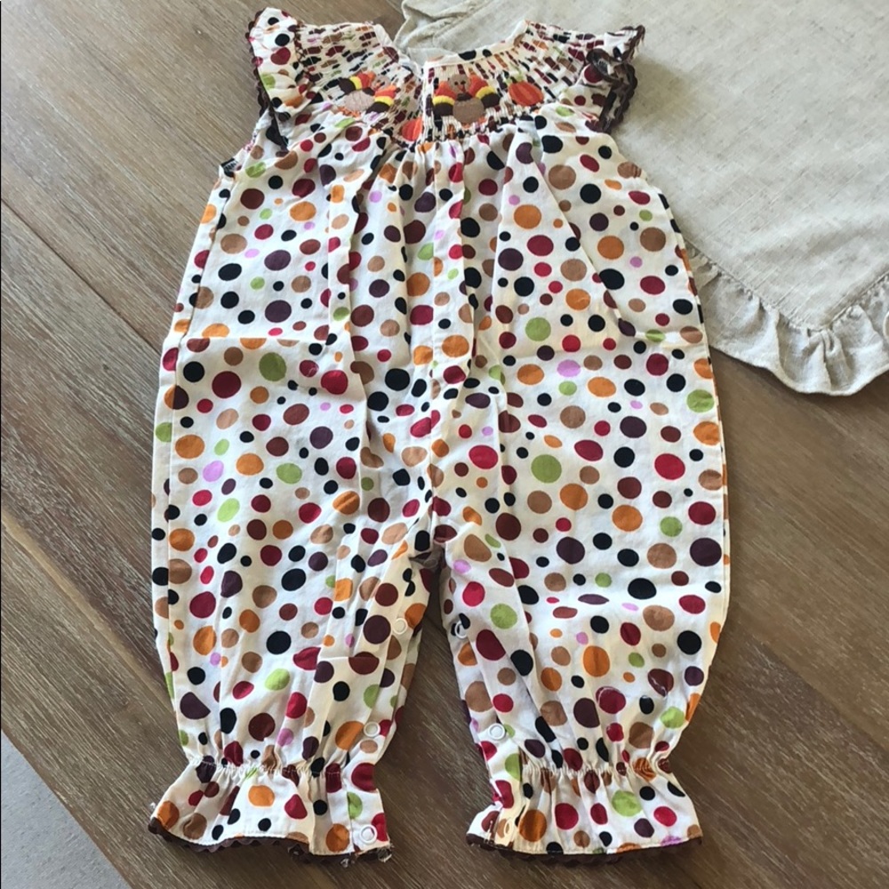 Smocked Thanksgiving Bubble